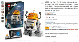 LEGO Star Wars 75416 Droide Astromecánico Chopper (C1-10P) por 82,49€