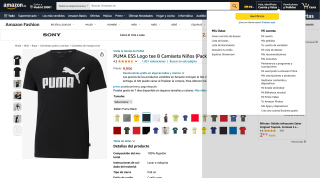 PUMA ESS Logo Camiseta Niños por 9,95€