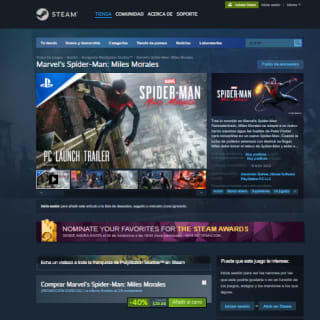 Juego Marvel’s Spider-Man: Miles Morales para PC por $29,99