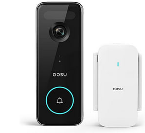 Timbre Inalámbrico con Cámara aosu HD 5MP Videoportero por solo 115,56€