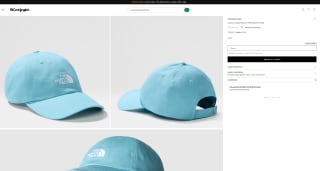 Gorra unisex Norm The North Face Azul por 13,49€