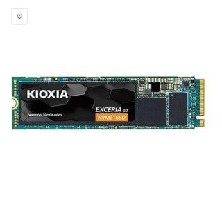 Disco Kioxia Exceria G2 Unidad SSD 500GB NVMe M.2 2280 por 34.98€