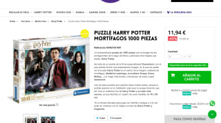 Puzzle Harry Potter Mortífagos 1000 Piezas por 11,94€