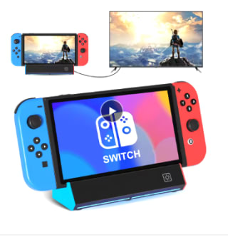 Station d'accueil et de chargement TV pour Nintendo Switch + OLED à 11,59€