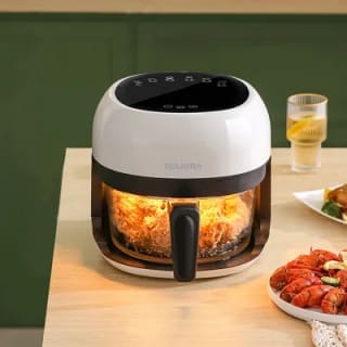 Freidora de Aire sin Aceite, 4L, 1200W, Certificado CE y RoHS por 18.75€