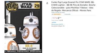 FUNKO Star Wars POP! Pin Chapa esmaltada BB-8 10 cm por 6.84€