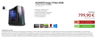 AGANDO fuego 5746rx RGB voor €799 in de Agando-shop