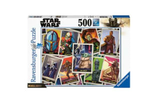 Puzzle Ravensburger Stars Wars The Mandalorian 500 piezas por 4,99€ (socios)