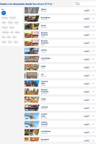 Escapadas de Año Nuevo con Vuelos desde 24,99€.