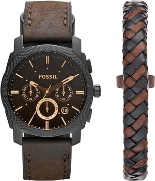 Fossil Horloge en armband giftset voor €83,99 bij Amazon