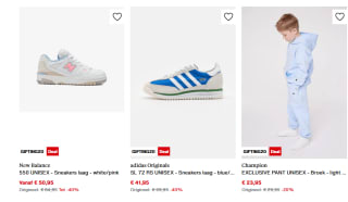 20% extra korting op geselecteerde producten in de sale tot 60% bij Zalando