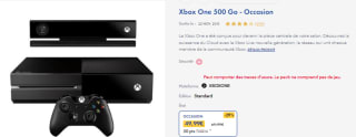 Console d'occasion Xbox one de 500go à 49,99€