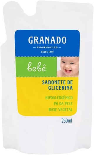 Sabonete Líquido Granado, Bebê Tradicional, 2 uni de 250ml - R$ 27,60