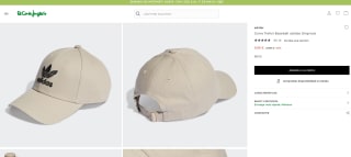 Gorra Trefoil Baseball Adidas Originals por solo 9,99€