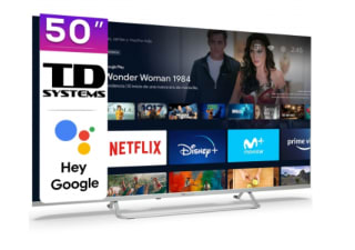 TV LED 127 cm (50") TD Systems K50DLX15GLE, 4K UHD, Smart TV por 359€