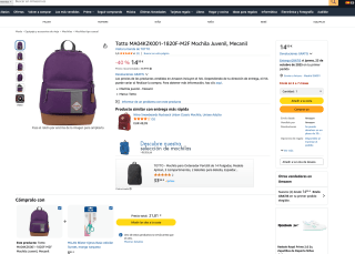 Mochila Juvenil TOTTO Mecanil por solo 14,99€