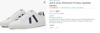 Zapatillas de Hombre Jack & Jones Jfwfreeman PU Noos por 19.95€