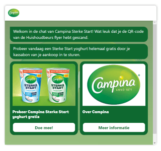 Gratis Campina Sterke Start Yoghurt Romig & Rijk/Mild & Licht
