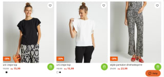 20% korting op alle dameskleding bij Terstal