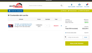 LG OLED42C44LA EVO 42" 4K UHD Dolby Vision Atmos por 825€ 50€ reembolso