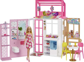 Barbie huis inclusief pop voor €19,67 bij Bol.com