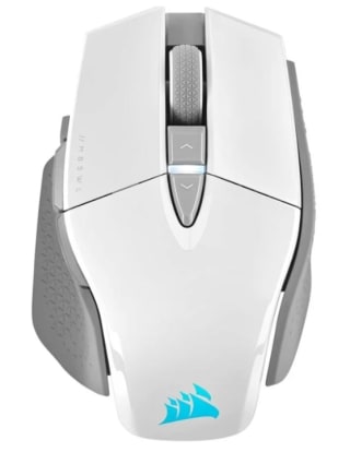 Corsair M65 RGB Ultra Wireless Ratón Gaming Inalámbrico 26000DPI Blanco por 89,99€.