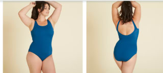 Bañador Mujer natación azul por 4€