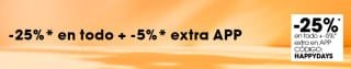 25% dto + 5% extra desde APP Sephora