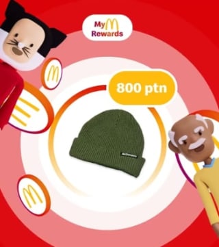 Gratis McDonald's muts bij 800 punten