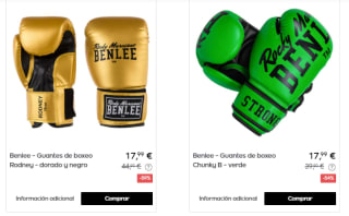 Benlee Guantes de boxeo desde solo 14,99€