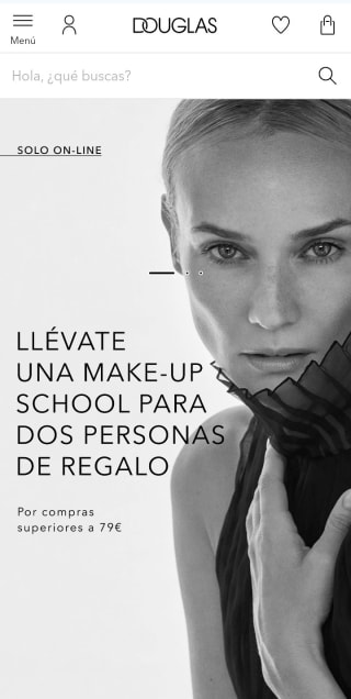 Regalo Makeup School con compra en Douglas.