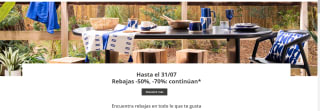 Hasta el 31/07 Rebajas -50%, -70%