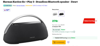 Harman Kardon Go + Play 3 draagbare Bluetooth luidspreker voor €279 met Bol select.