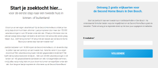 2 gratis vrijkaarten voor de Second Home Beurs in Den Bosch 4 t/m 6 oktober