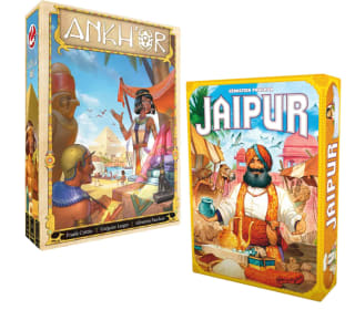 De bordspellen Jaipur en Ankh’or samen voor €23,99 bij Amazon.nl