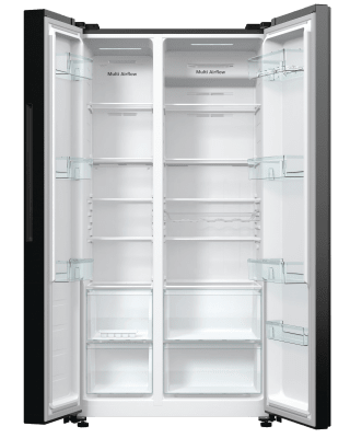 Hisense RS711N4AFE - Amerikaanse Koelkast - Zwart voor €599 bij Artandcraft