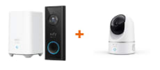 Eufy by Anker 2K Videodeurbel + 2K Beveiligingscamera bundel - Pan & tilt - Voor binnen en buiten - Met Homebase voor €166 bij Expert