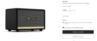 Altavoz portátil Marshall Acton BT II por 179€