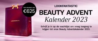 €10 shoptegoed bij inschrijven wachtlijst adventskalender van LookFantastic