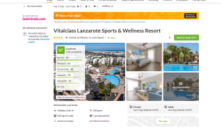 Vitalclass Lanzarote Sports & Wellness Resort desde 252€