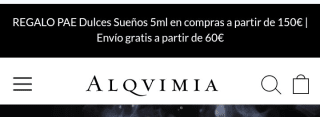Regalo dulces sueños de 5ml oír compras a partir 150€