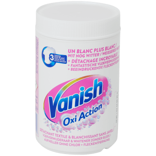 Vanish Oxi action vlekverwijderaar of wasbooster voor €3,99 bij de Action