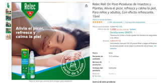 Relec Roll On Post-Picaduras de Insectos y Plantas por 4,75€