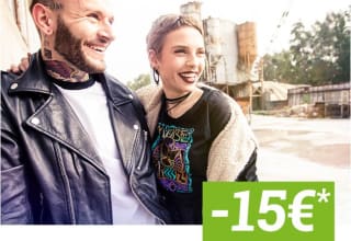 €15 korting bij besteding vanaf €60 bij Large