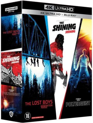 The Lost Boys + The Shining + Poltergeist (4K Ultra HD Blu-ray) voor €29,94 bij Bol