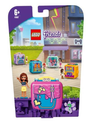 Cubo de Gamer de Olivia, Juego de Viaje, Juguete Coleccionable con Mini Muñeca, LEGO Friends por 5€.