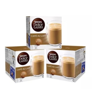 Pack Café con Leche Dolce Gusto (3 Cajas de 16 cápsulas) por 8,05€
