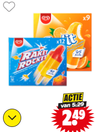 Alle Ola handijs voor €2,49 bij Dirk