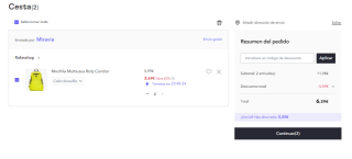 Pack de 2 Mochilas pequeñas con asas ajustables Condor de 12L por 6.39€