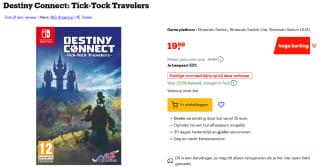 NINTENDO Destiny Connect: Tick-Tock Travelers voor €19,99 bij Bol
